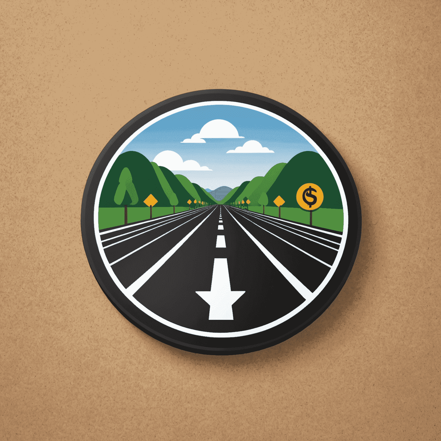 Roadfrenu.com logo featuring a stylized road and payment symbol