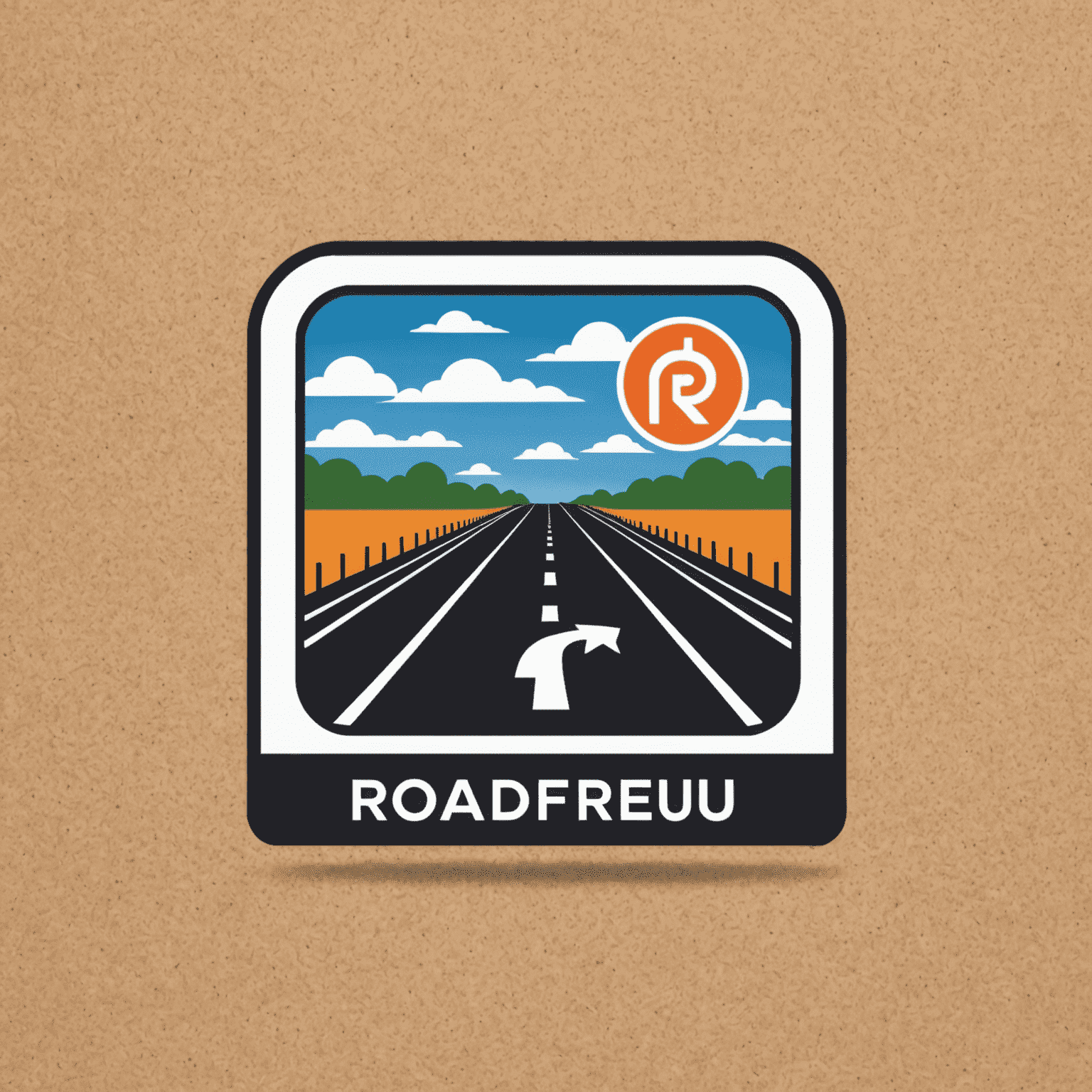 Roadfrenu.com logo featuring a stylized road and payment symbol