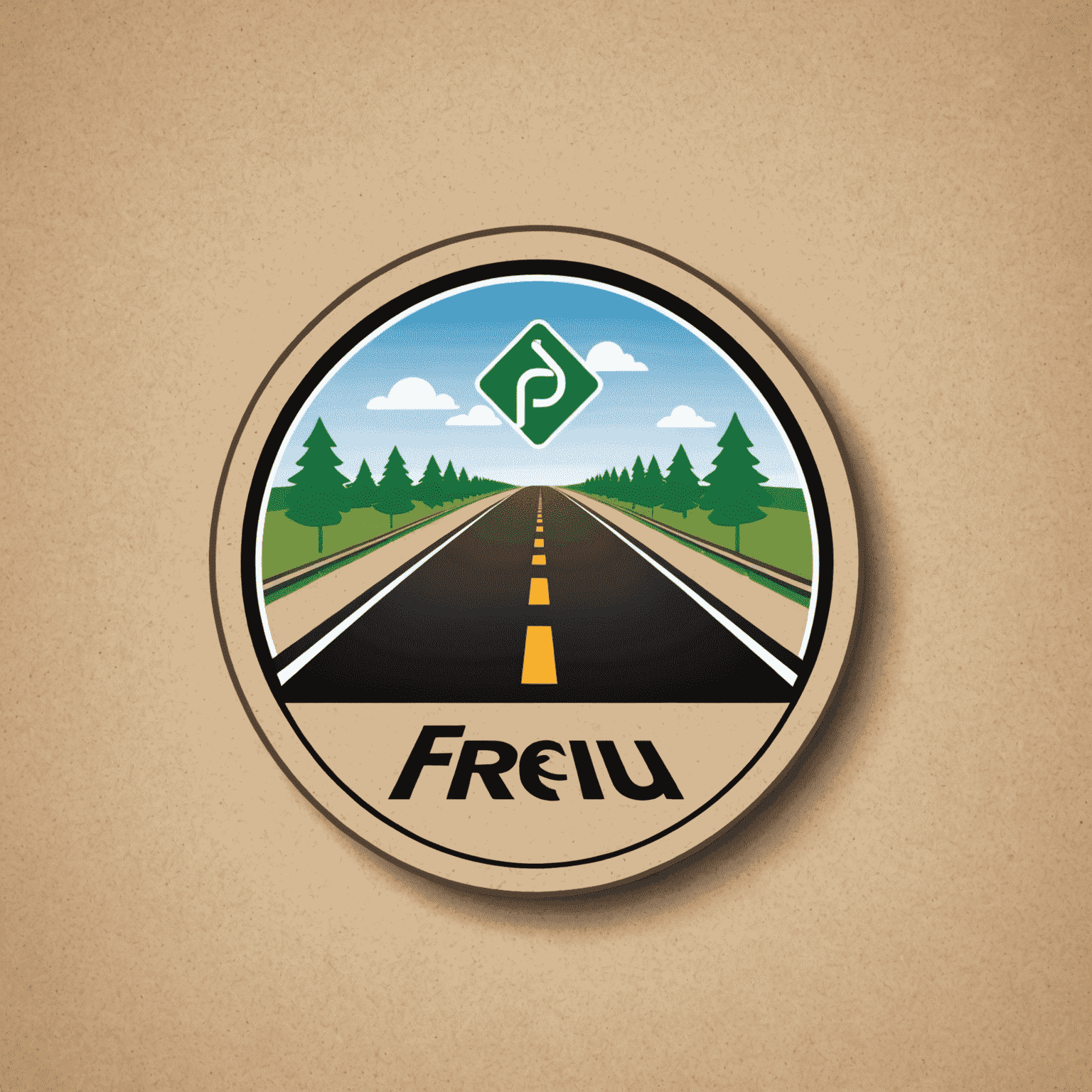 Roadfrenu.com logo featuring a stylized road and payment symbol